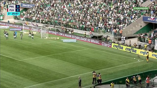 Palmeiras x Fluminense (Campeonato Brasileiro 2022 5ª rodada) 1° tempo