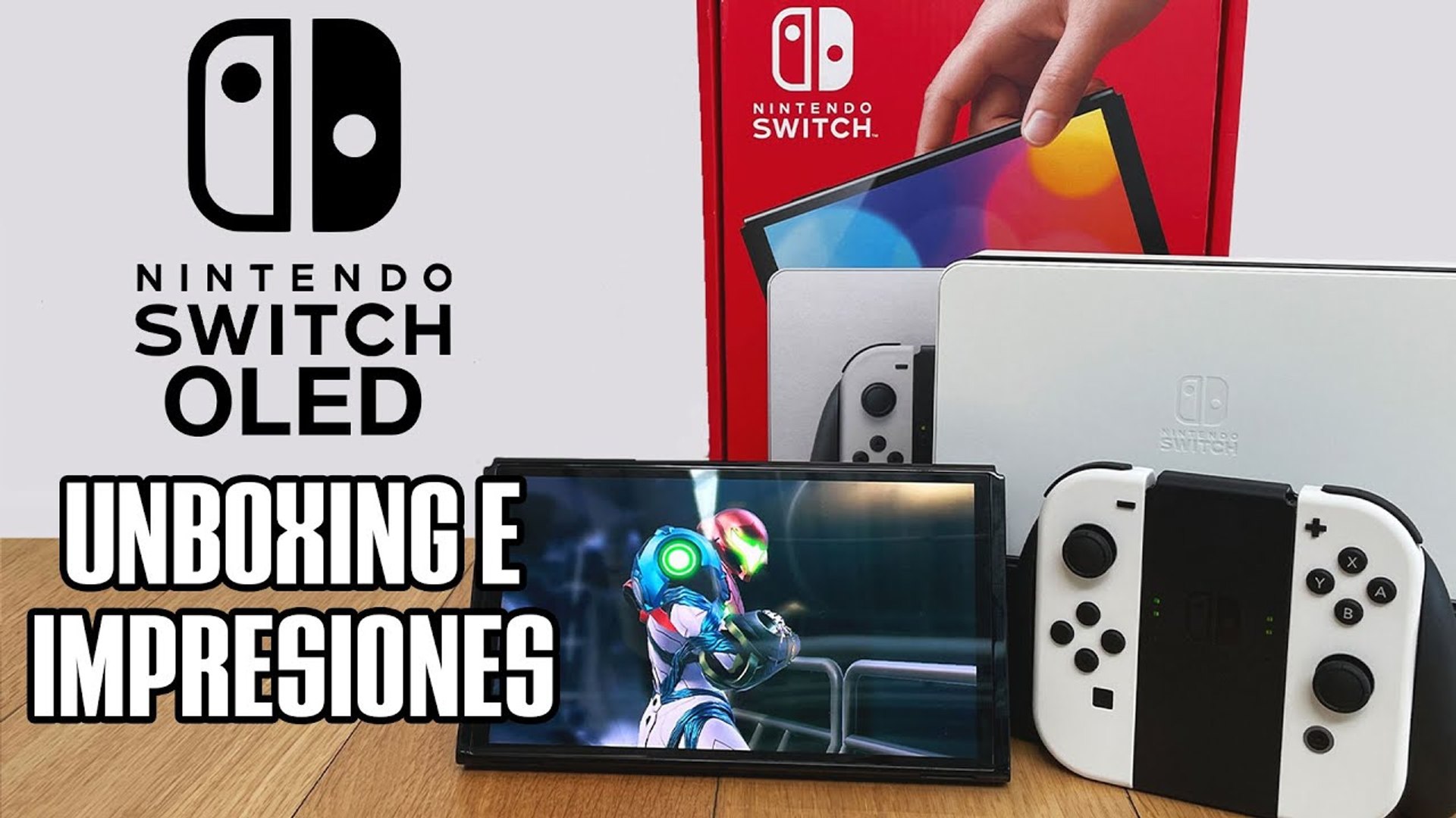 Nintendo Switch OLED Unboxing y primeras impresiones - Vídeo Dailymotion