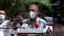 Sen. Tito Sotto: God speed to our new president and vice president | Eleksyon 2022