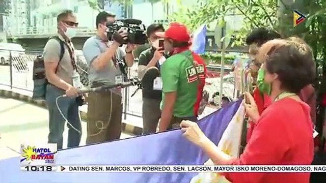Mga taga-suporta ng UniTeam, magdamag na nanatili sa headquarters sa gitna ng patuloy na transmission ng Hatol ng Bayan 2022