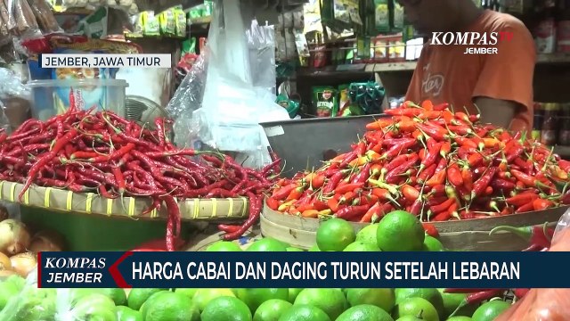 Harga Cabai dan Daging Ayam Turun Drastis Setelah Lebaran