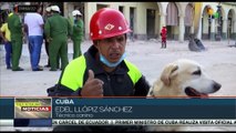 Cuba: Equipos de rescate y salvamento mantienen operativo en Hotel Saratoga