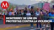 Marchan en Monterrey para exigir justicia por las desaparecidas de Nuevo León