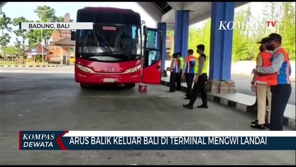 Landai, Arus Balik Keluar Bali Di Terminal Mengwi