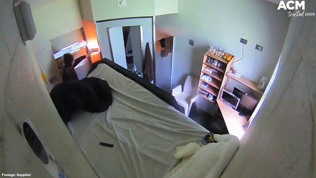 Fire extinguisher sprayed into jail cell | May 15 2022 | Canberra Times