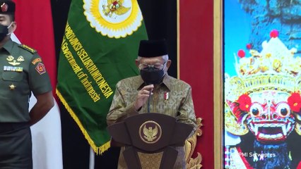 Wapres Maruf Amin Buka Rakernas APPSI 2022 di Badung Bali