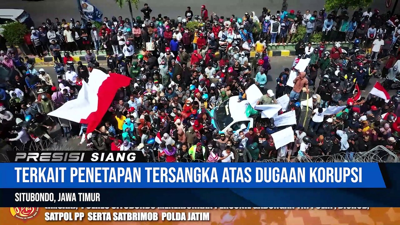 Kapolres Situbondo Turun Langsung Dalam Pengamanan Aksi Unjuk Rasa