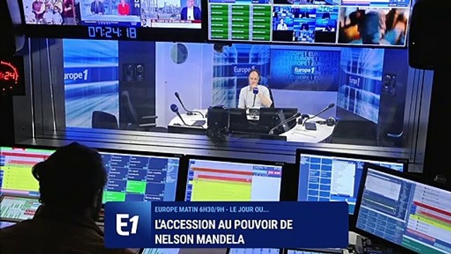 L'accession au pouvoir de Nelson Mandela