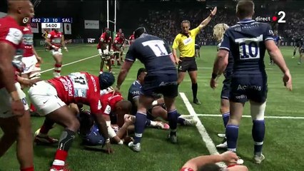 Quart de finale 2022 - Racing 92 vs Sale Sharks 2ème mi-temps