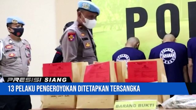 Polres Lebak Rilis Kasus Pengeroyokan di Muncang, 13 Orang Ditetapkan Sebagi Tersangka