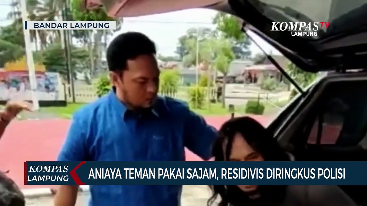 Aniaya Teman Pakai Sajam, Residivis Diringkus Polisi