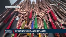 Perajin Tasbih Banjir Pesanan Jelang Musim Haji