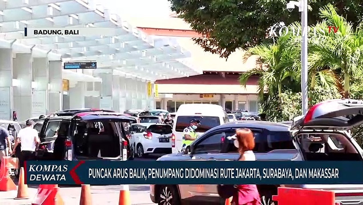 Puncak Arus Balik Di Bandara Ngurah Rai Bali