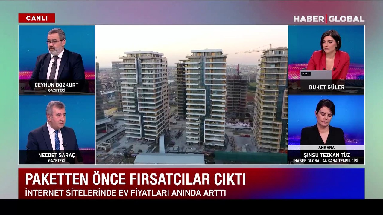 Paketten önce fırsatçılar çıktı sitelerinde ev fiyatları