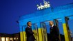 Devant la Porte de Brandebourg, le soutien de Macron et Scholz à l’Ukraine