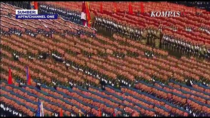 Tentara Teriak URAAA Usai Putin Pidato di Parade Hari Kemenangan Rusia