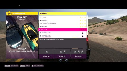 Forza Horizon 5 born fast ep 5 wiliam
