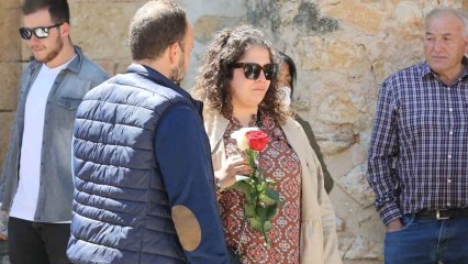 Los hijos de José Luis Losa, desolados, dan el último adiós a su padre