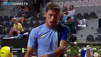 Rome - Pablo Carreño Busta domine Federico Delbonis