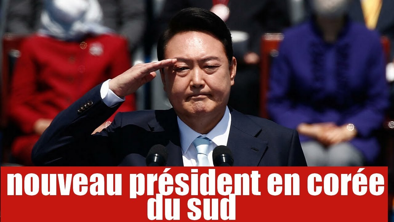 Un nouveau président investi en Corée du Sud