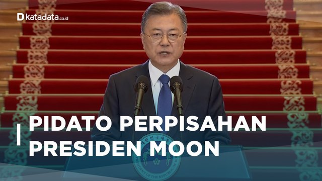 Moon Jae-In Serukan Perdamaian dengan Korea Utara | Katadata Indonesia