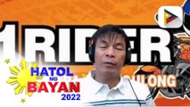 Panayam sa isa sa mga nangungunang party-list sa Halalan 2022, ang 1 Rider partylist, mga plano at responsibilidad, inilatag