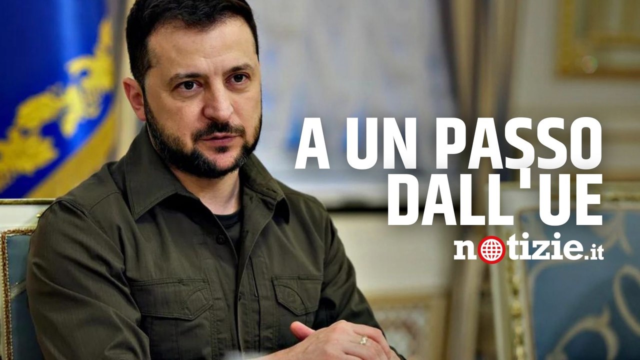 Guerra Russia-Ucraina, Zelensky: "Un altro passo verso l'Unione Europea"
