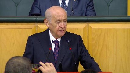 Devlet Bahçeli: "Teröristlerin Dahi Cesaret Edemediği Protestolarla İçişleri Bakanı'mıza Saldırmak, Su Katılmamış Edepsizlik, Densizlik ve...
