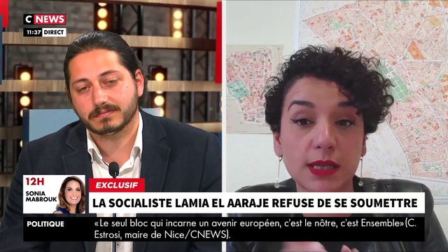 EXCLUSIF - Législatives - La socialiste Lamia El Aaraje, qui refuse de laisser sa place à Danielle Simonnet, s'affronte en direct avec un Insoumis - VIDEO