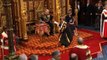 Prince Charles delivers the Queens Speech to Parliament