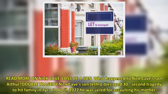 Who was Nick Cave's son Jethro Cave and what was his cause of death-