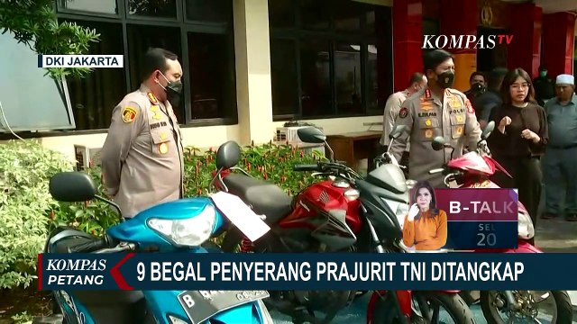 Masih di Bawah Umur, Polisi Tangkap 9 Begal yang Serang Prajurit TNI-AD di Kawasan Kebayoran Baru