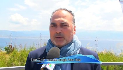 Lino Cucé presentato con Prima l'Italia a sostegno di Basile