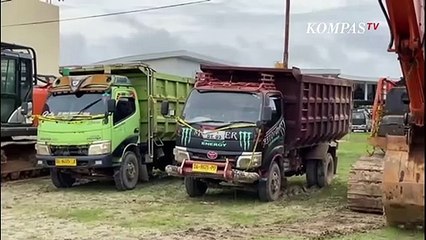 Penampakan Barbuk Milik Briptu HSB yang Disita Polisi: Tiga Eskavator hingga Mobil Truk
