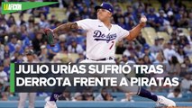 Julio Urías sufre y se lleva segunda derrota del año con Dodgers