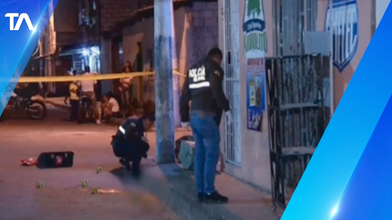 Dos personas fueron asesinadas con varios disparos