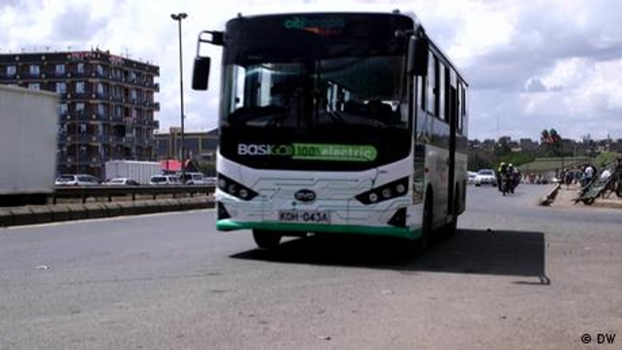 Der elektrische BasiGo eBus für Nairobis Straßen