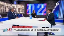 Wilson Quispe: “El pueblo está por encima del Congreso y del Ejecutivo”