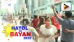 Mga taga-suporta ng Marcos-Duterte tandem, tuloy ang pagdating sa labas ng kanilang headquarters
