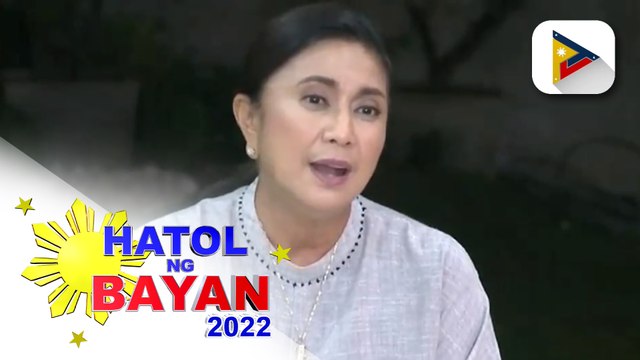 VP Leni, kalmadong nagpasalamat sa mga taga-suporta na sumama sa kanyang laban sa Hatol ng Bayan 2022