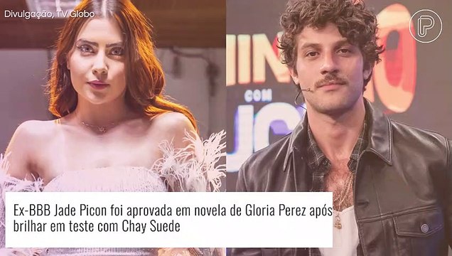 Jade Picon vai contracenar com Chay Suede na novela 'Travessia'. Saiba como foi teste da ex-BBB com ator!