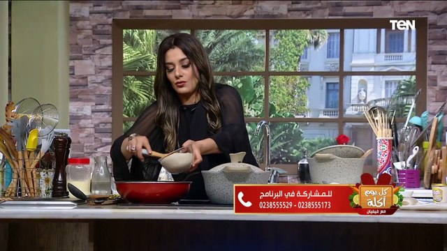 طريقة عمل كاليماري محشي جمبري مع الشيف فيفيان