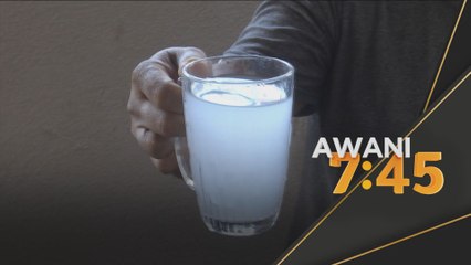 Pencemaran Air | Air bersih bertukar seperti warna susu