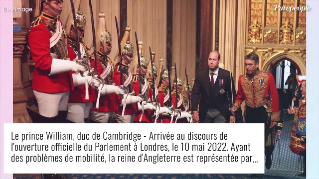 Elizabeth II absente et remplacée : le prince Charles ému sur le trône, épaulé par William