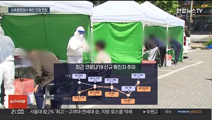 "확진 감소세 정체"…신속항원검사 확진 인정 연장