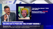 Ventes aux enchères : record battu pour une toile d'Andy Warhol