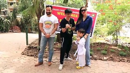 Taimur Ali Khan Is Promoted To Yellow Belt In Taekwondo; Poses For The Paps