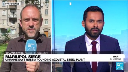 Around 1,000 Ukraine fighters still in Azovstal plant, said Kyiv