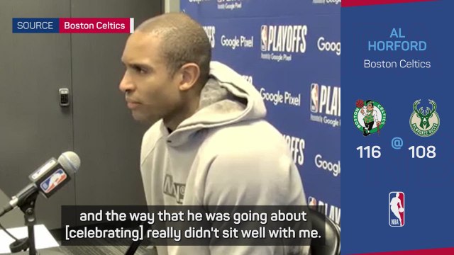 Giannis' stare down unleashed the beast in Horford