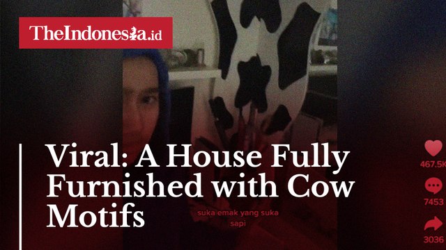 Viral: A House Fully Furnished with Cow Motifs